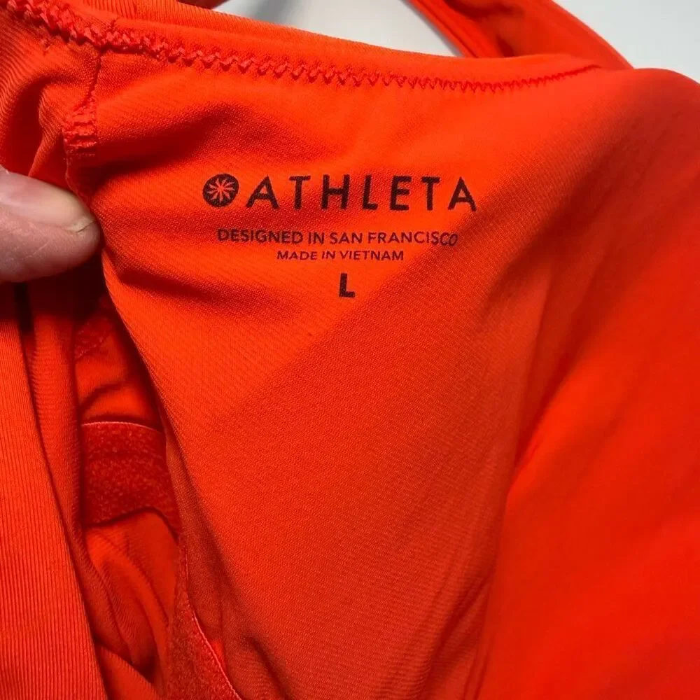 Athleta red stretch